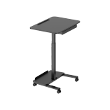 GlideMove Sit-Stand Workstation with Storage Base