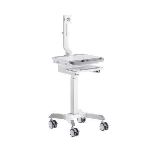 Electric Height-Adjustable Medical Cart with Monitor Mount MED14-1 Efficient Care, Always Within Reach from china(chinese)