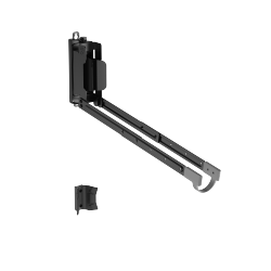 Swiveling Wall-Mounted Bike Rack for Bikes with Commuter Fenders