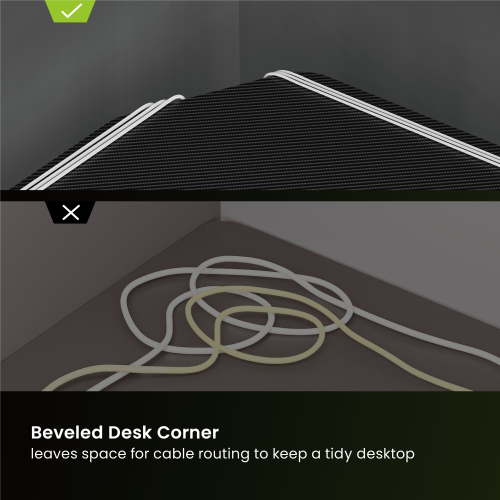 Economy L-Shaped Gaming Desk  GMD19-1 Maximize Space Without Breaking the Budget from china(chinese)