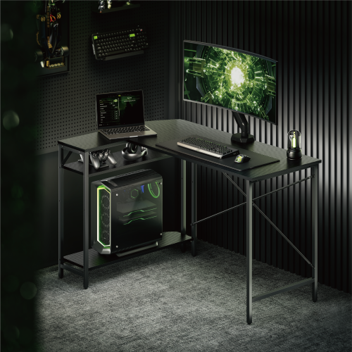 Economy L-Shaped Gaming Desk  GMD19-1 Maximize Space Without Breaking the Budget from china(chinese)
