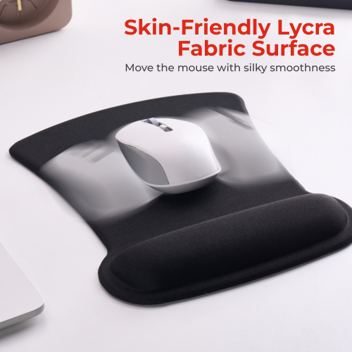 Ergonomic Mouse Pad with Wrist Rest MP15-2  Gentle on skin, firm on desk. from china(chinese)