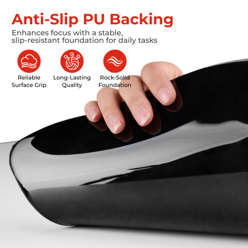 Ergonomic Mouse Pad with Wrist Rest MP15-2  Gentle on skin, firm on desk. from china(chinese)