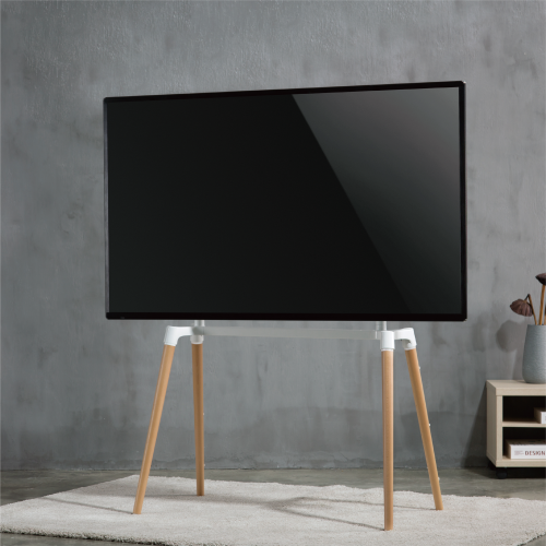 Pastel Easel Studio TV Floor Quadrupod Stand FS19-46F-02 For Most 60''-75'' Flat Panel TVs from china(chinese)