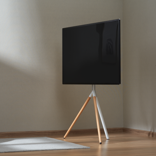 Tripod Stylish Easel Studio TV Floor Stand FS30-44F-01 Combines simplicity with elegance from china(chinese)
