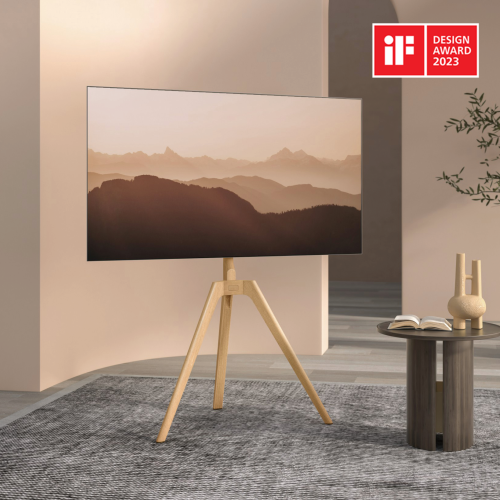 Solid Wood TV Floor Stand FS35-44F-01 Add Warmth Through Accents from china(chinese)