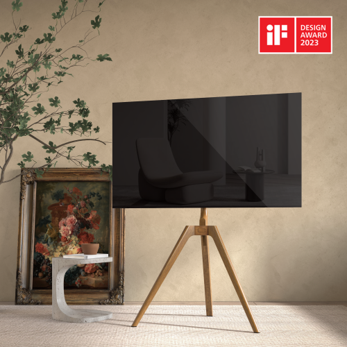Solid Wood TV Floor Stand FS35-44F-01 Add Warmth Through Accents from china(chinese)