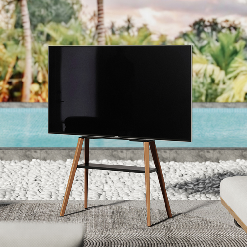 Danish Style TV Floor Stand with storage shelf FS36-44F-02  from china(chinese)