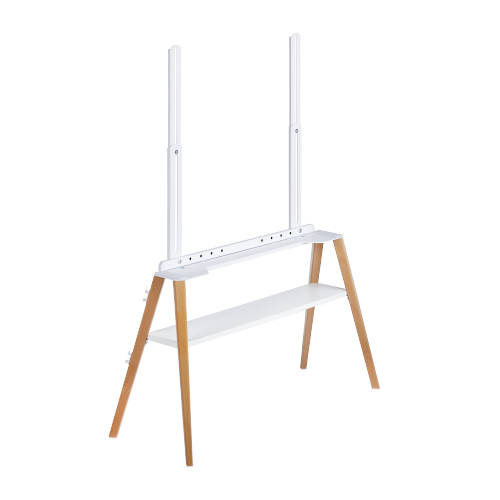 Danish Style TV Floor Stand with storage shelf FS36-46F-02  from china(chinese)
