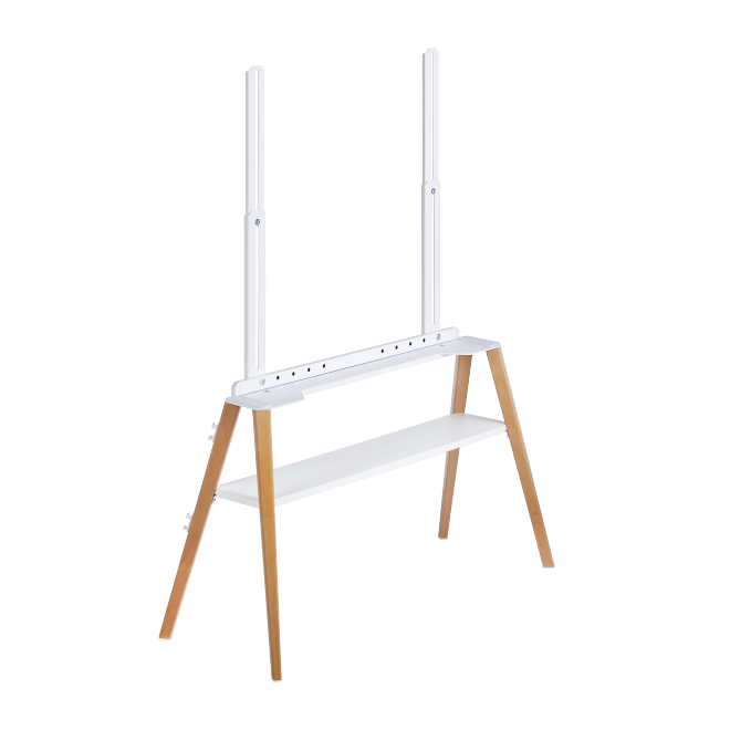 Danish Style TV Floor Stand with storage shelf FS36-46F-02  from china(chinese)
