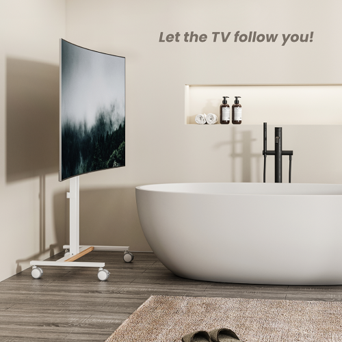 Compact TV Cart FS47-44T-01W  from china(chinese)
