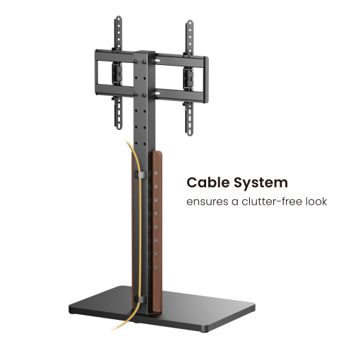 Economy Height-adjustable TV Floor Stand FS52-44T-01 Combing cost-effectiveness and asthetics from china(chinese)