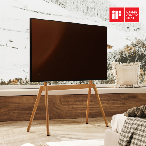 Solid Wood Four-Legged TV Floor Stand FS35-46F-02  from china(chinese)