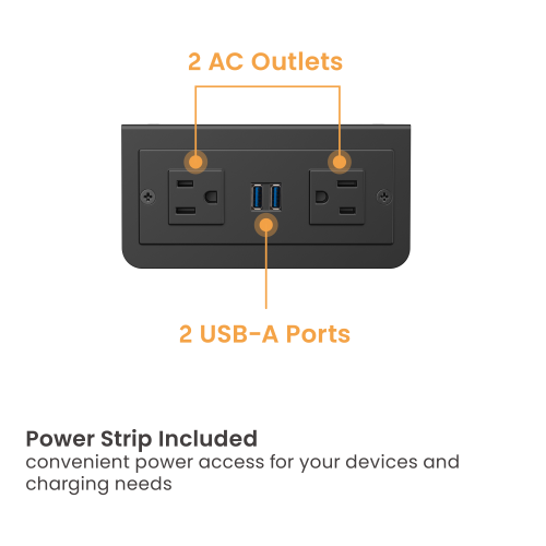 Versatile Mobile CPU Floor Stand with US Standard Power Strip CPB30-01 One Stand, Endless Possibilities for Work, Gaming, and Storage. from china(chinese)