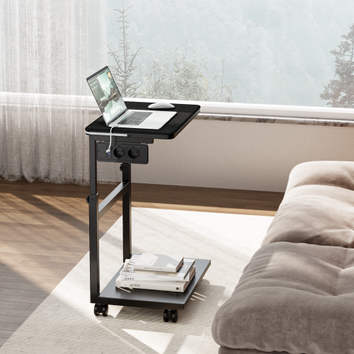 Versatile Mobile CPU Floor Stand with EU Standard Power Strip CPB30-02 One Stand, Endless Possibilities for Work, Gaming, and Storage. from china(chinese)