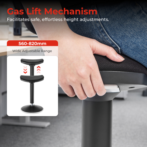 Ergonomic Height Adjustable Wobble Stool CH04-16  Dynamic Enough for Active Sitting from china(chinese)