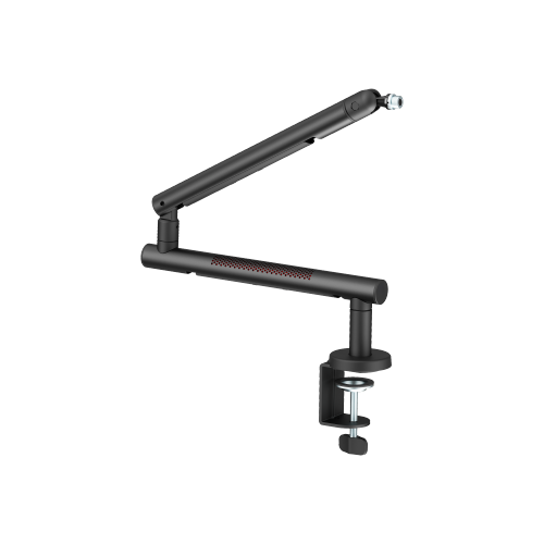 Aluminum Low Profile Microphone Boom Arm MDS23-2 Aluminum Engineering. Perforated Aesthetics. from china(chinese)