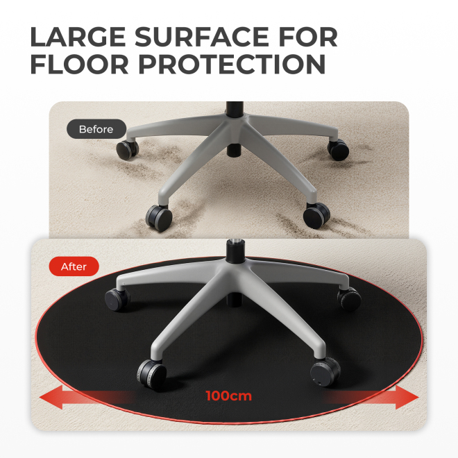Rounded Gaming Chair Mat MP06-10  from china(chinese)