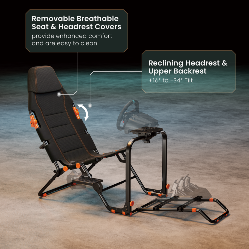 Flex Foldable Racing Simulator Cockpit LRS19-BS01  from china(chinese)