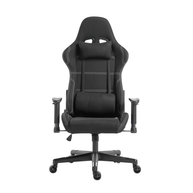 Upholstered Fabric Gaming Chair with Headrest and Lumbar Support CH06-14 An Ideal Seat of Choice for Working, Studying and Gaming from china(chinese)