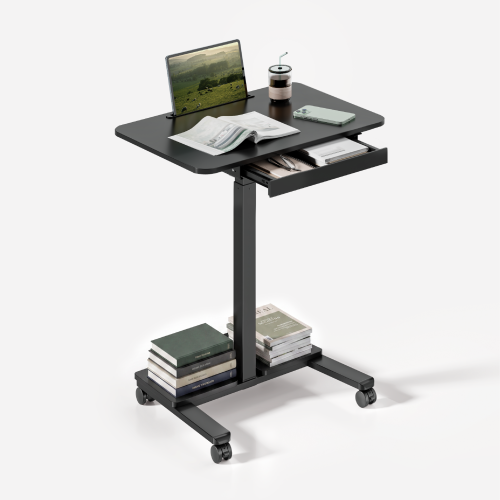 GlideMove Sit-Stand Workstation with Storage Base FWS16-01 Versatile Storage. Smooth Mobility. from china(chinese)