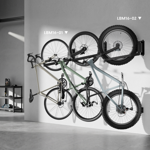 Swiveling Wall-Mounted Bike Rack LBM16-01 Easy to Use丨Perfect for Most Bikes from china(chinese)