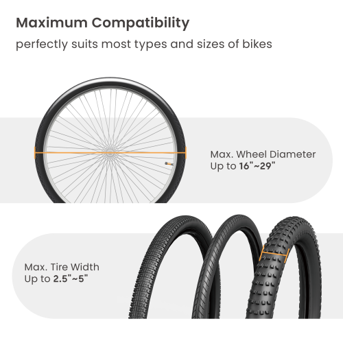 Swiveling Wall-Mounted Bike Rack LBM16-02 Easy to Use丨Perfect for Fat Bikes and E-Bikes from china(chinese)