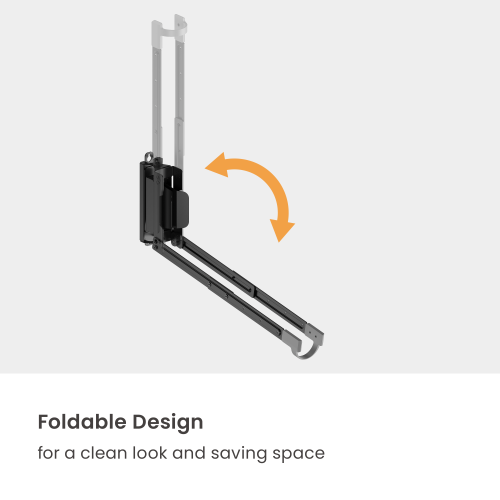 Swiveling Wall-Mounted Bike Rack for Bikes with Commuter Fenders LBM16-03 Easy to Use | Perfect for Bikes with Commuter Fenders from china(chinese)