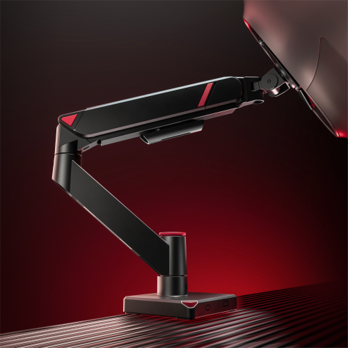 GeometricBlok Single-Screen Gas Spring Monitor Arm LDT126-C012 Gaming-Inspired Aesthetics with Great Value from china(chinese)