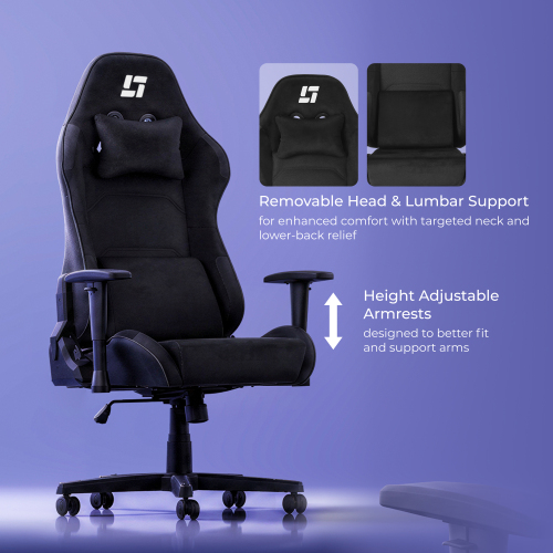 Dynamic Gaming Chair with RGB Lighting GCH01-2 Sync Your Light, Define Your Arena. from china(chinese)