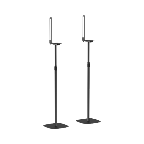 Universal Height Adjustable Speaker Floor Stand Pair BS79-01 Steady Sound, Simple Setup. from china(chinese)
