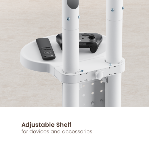 Ultra Heavy-Duty Mobile TV Floor Stand FS68-68TW-01 Fits TVs up to 100" / 100 kg (220 lbs) from china(chinese)