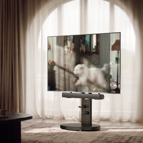 Ultra Heavy-Duty Mobile TV Floor Stand FS68-68TW-01 Fits TVs up to 100" / 100 kg (220 lbs) from china(chinese)