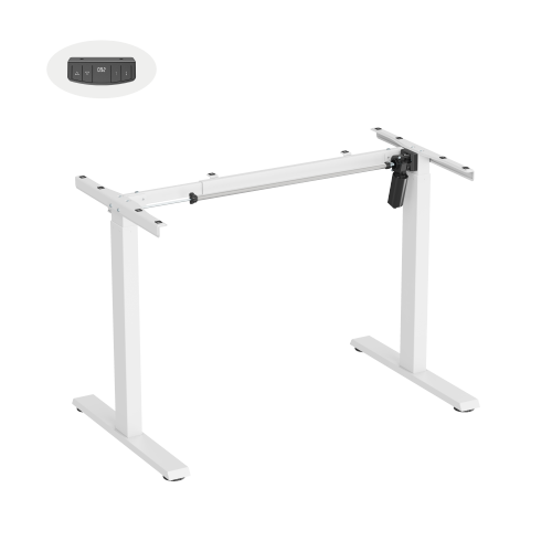Cost-Effective Single-Motor Standard Column Sit-Stand Desk (Frame Only) S25-22D Brings comfort and modern elegance to everyday work. from china(chinese)