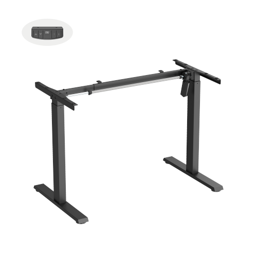 Cost-Effective Single-Motor Standard Column Sit-Stand Desk (Frame Only) S25-22D Brings comfort and modern elegance to everyday work. from china(chinese)