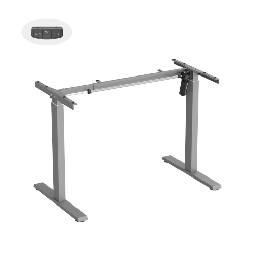 Cost-Effective Single-Motor Standard Column Sit-Stand Desk (Frame Only) S25-22D Brings comfort and modern elegance to everyday work. from china(chinese)