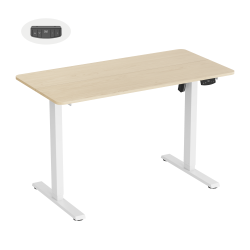 Cost-Effective Single-Motor Sit-Stand Desk S25-22R-B Brings comfort and modern elegance to everyday work. from china(chinese)
