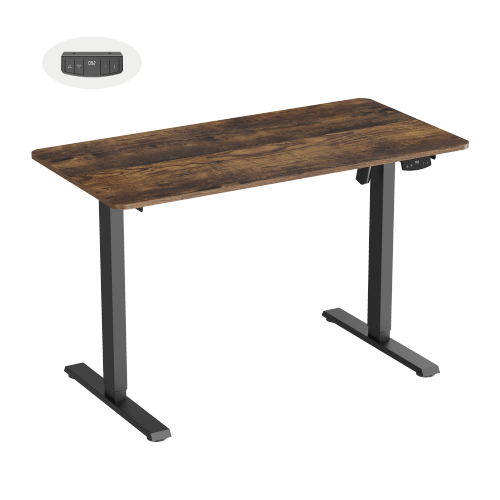 Cost-Effective Single-Motor Sit-Stand Desk S25-22R-B Brings comfort and modern elegance to everyday work. from china(chinese)