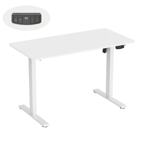 Cost-Effective Single-Motor Sit-Stand Desk S25-22R-B Brings comfort and modern elegance to everyday work. from china(chinese)