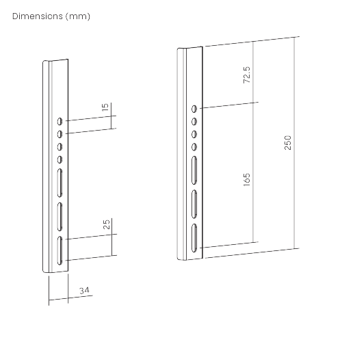 TV Wall Mount Extension Bracket LCD-201V Extend Your Reach with Bracket Compatibility up to 30 mm from china(chinese)