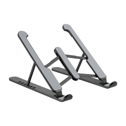  Portable 6-Level Adjustable Plastic Laptop Riser