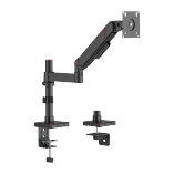 GeometricBlok Pole-Mounted Single-Screen Mechanical Spring Monitor Arm