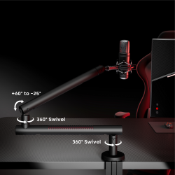 Aluminum Low Profile Microphone Boom Arm