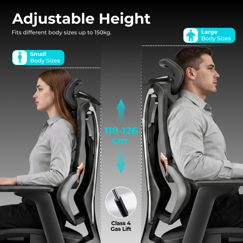 Comfy Mesh Gaming Chair with 4D Armrests CH09-8 Great Ventilation for Comfort. from china(chinese)
