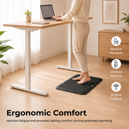 18" x 22" Anti-Fatigue Standing Mat with Handle STM02-3 Reduce Stress and Fatigue from Prolonged Standing from china(chinese)