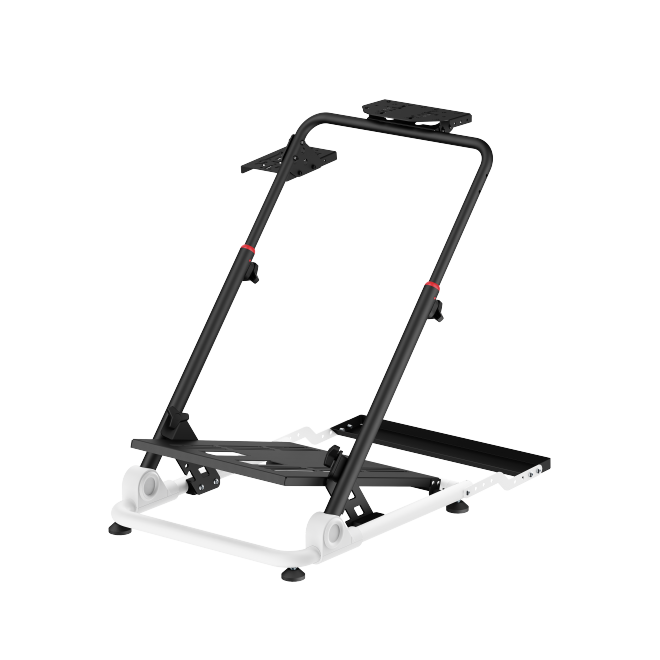 Folding Racing Simulator Wheel Stand with Gear Shifter LRS10-KP01  from china(chinese)