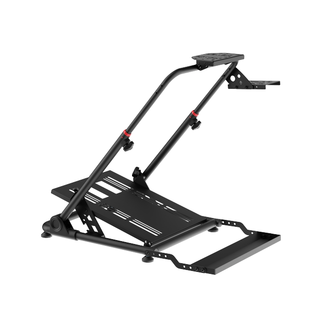 Folding Racing Simulator Wheel Stand with Gear Shifter LRS10-KP01  from china(chinese)