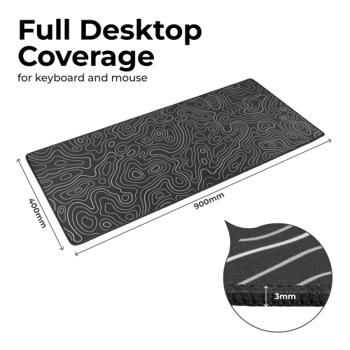  Gaming Desk Pad (Mutispandex Fabric Surface) MP14-6  Skin-Friendly Comfort. Anti-Slip Certainty. from china(chinese)