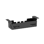 Screw-Mounted Under-Desk Cable Management Tray