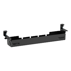 Clamp-On Under-Desk Cable Management Tray